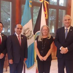 Meeting at MOE Guatemala